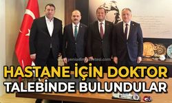 Hastane için doktor talebinde bulundular