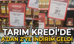 Tarım Kredi'de A'dan Z'ye indirim geldi