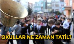 Okullar ne zaman tatil?