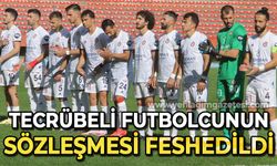 Tecrübeli futbolcunun sözleşmesi feshedildi