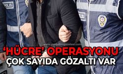 ‘Hücre’ operasyonu: Çok sayıda gözaltı var