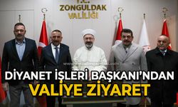 Diyanet İşleri Başkanı Prof. Dr. Ali Erbaş’tan Vali Osman Haçıbektaşooğlu’na ziyaret