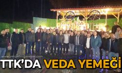 TTK'da veda yemeği