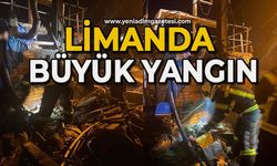 Limanda büyük yangın