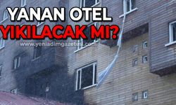 Yanan otel için "ağır hasarlı" raporu: Yıkılacak mı, güçlendirilecek mi?