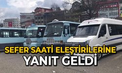 Sefer saati eleştirilerine yanıt geldi