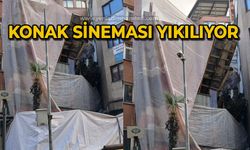 Konak sineması yıkılıyor