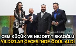 Cem Küçük ve Nejdet Tıskaoğlu Yıldızlar Gecesi'nde ödül aldı