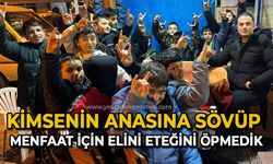 'Kimsenin anasına sövüp menfaat için elini eteğini öpmedik'