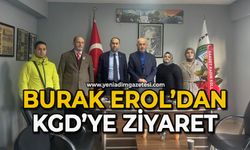 Burak Erol'dan KGD'ye ziyaret