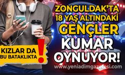 Zonguldak'ta 18 yaş altındaki gençler kumar oynuyor: Kızlar da bu bataklıkta!