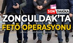 Zonguldak'ta FETÖ operasyonu