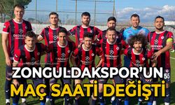 Zonguldakspor'un maç saati değişti