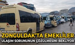 Zonguldak'ta emekliler ulaşım sorunun çözülmesini bekliyor