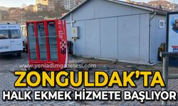 Zonguldak’ta Halk Ekmek hizmete başlıyor