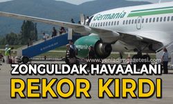 Zonguldak Havaalanı rekor kırdı