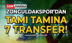 Zonguldakspor 7 futbolcu transfer etti