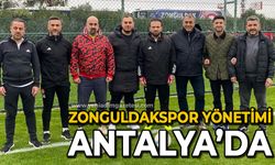 Zonguldakspor yönetimi Antalya’da