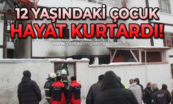 12 yaşındaki çocuğun dikkati faciayı önledi: Çıkan yangında 2 kişi dumandan etkilendi