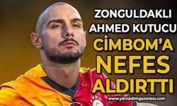 Zonguldaklı Ahmed Kutucu, Galatasaray'a nefes aldırttı!