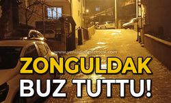 Zonguldak buz tuttu