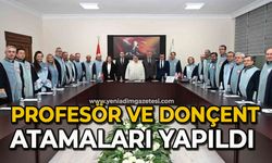 Profesör ve doçent atamaları yapıldı