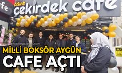 Milli Boksör Birol Aygün Cafe açtı