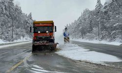 Bolu Dağı geçişinde kar yağışı aralıklarla etkili oluyor: Ulaşım rahat