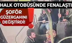 Halk otobüsü şoförü güzergahı değiştirip fenalaşan hastayı hastaneye yetiştirdi