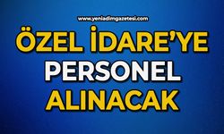 İl Özel İdare’ye personel alınacak