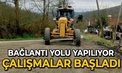 Bağlantı yolu yapılıyor: Çalışmalar başladı