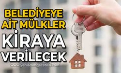 Belediyeye ait mülkler kiraya verilecek