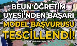 BEUN Öğretim Üyesi Prof. Dr. Bayar’ın çevre dostu faydalı model başvurusu tescillendi