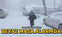 Beyaz masa alarmda!