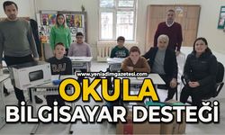 Okula bilgisayar desteği