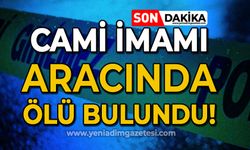 Cami imamı aracında ölü bulundu