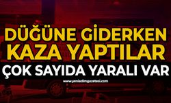 Düğün yolunda zincirleme kaza: 6 yaralı