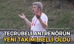 Tecrübeli antrenörün yeni takımı belli oldu