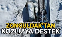 Zonguldak'tan Kozlu'ya destek