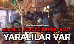 Alkollü sürücü dehşet saçtı: Yaralılar var