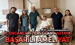 İç organları ters olan hastaya kapalı safra kesesi ameliyatı yapıldı