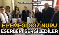 El emeği göz nuru eserleri sergilediler