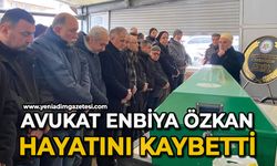 Avukat Enbiya Özkan hayatını kaybetti