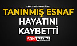 Tanınmış esnaf hayatını kaybetti