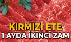 Kırmızı ete 1 ayda ikinci zam