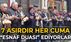 7 asırdır her cuma "esnaf duası" ediyorlar