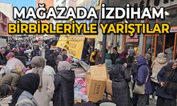 Bir ürün daha fazla alabilmek birbirleriyle yarıştılar