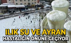 Ilık su ve ayran hastalığın önüne geçiyor