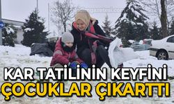 Tatilin keyfini çocuklar çıkarttı