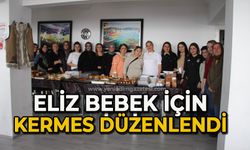 Eliz bebek için kermes düzenlendi